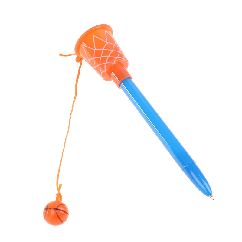 1PCS Sports Basketball Hoop Pens,Basketball Party Favors Novelty Pen 0.7mm Ballpoint Pen Gift Stationery for Kids
