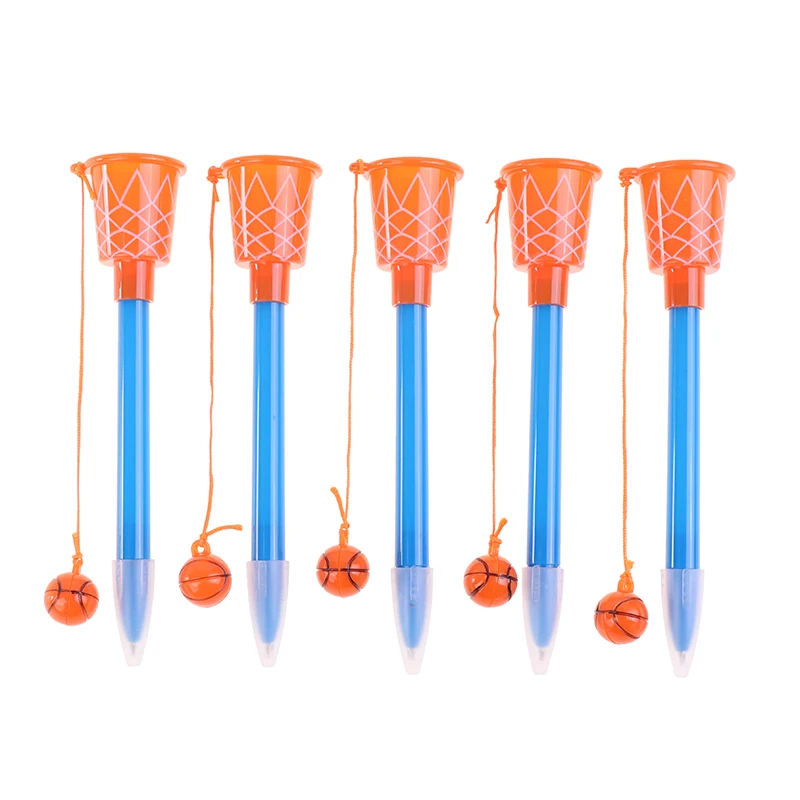 1PCS Sports Basketball Hoop Pens,Basketball Party Favors Novelty Pen 0.7mm Ballpoint Pen Gift Stationery for Kids