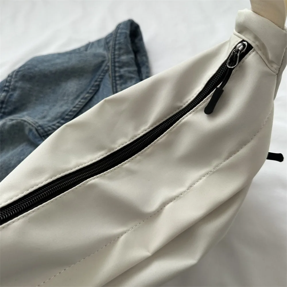 Trendy Oxford Shoulder Bag Dumpling Underarm Bag Large Capacity Handbag Messenger Bag Daily Casual Commuting Bag