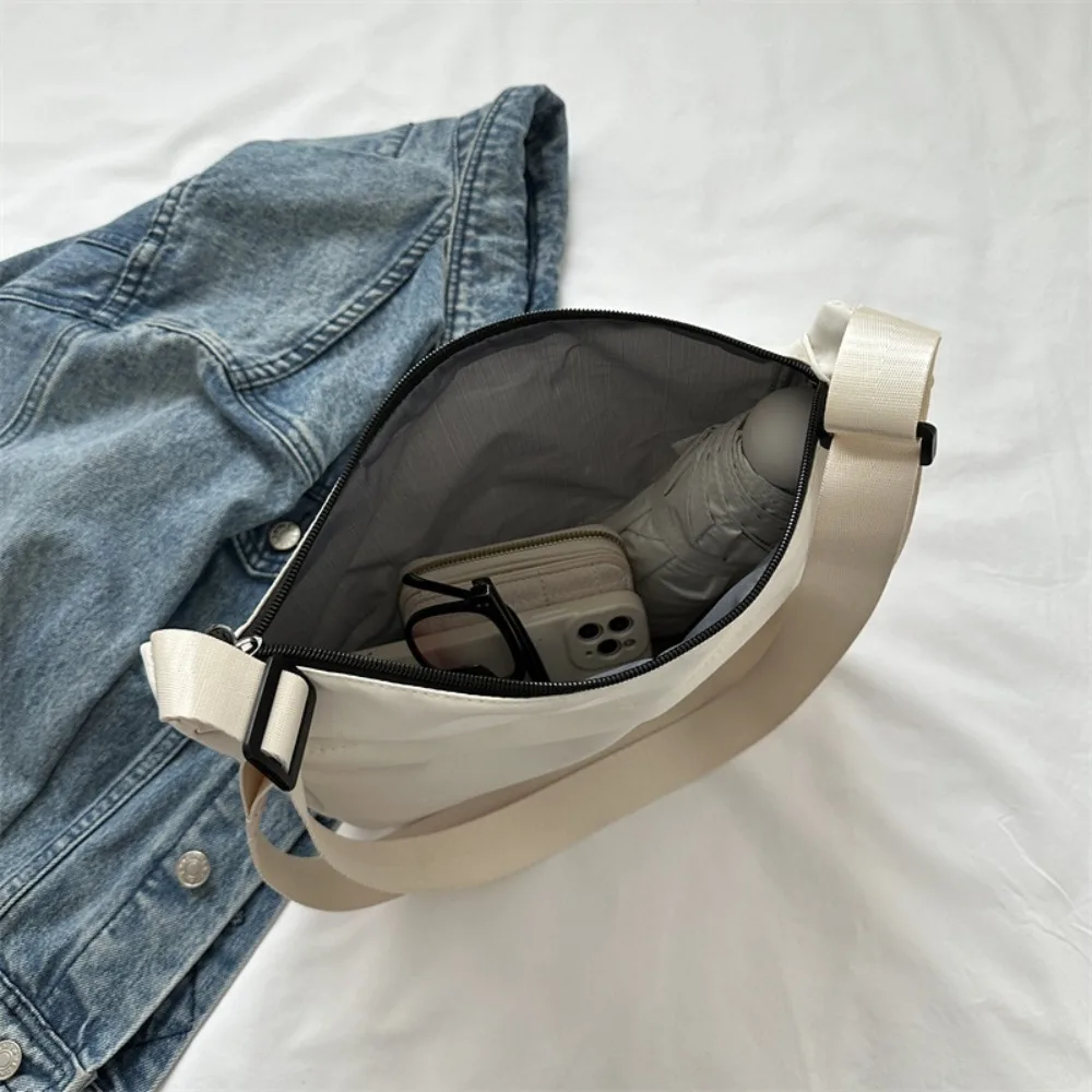 Trendy Oxford Shoulder Bag Dumpling Underarm Bag Large Capacity Handbag Messenger Bag Daily Casual Commuting Bag