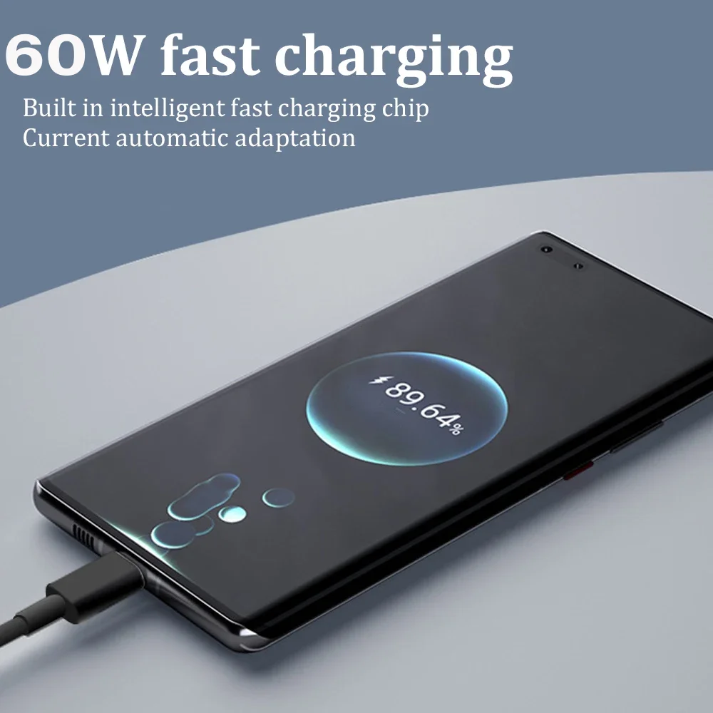 Multi USB Type C to C 60W Charging Adapter Cable Kit USB C to Lighting Conversion Set USB A & Type C to Micro/Type C/Lighting