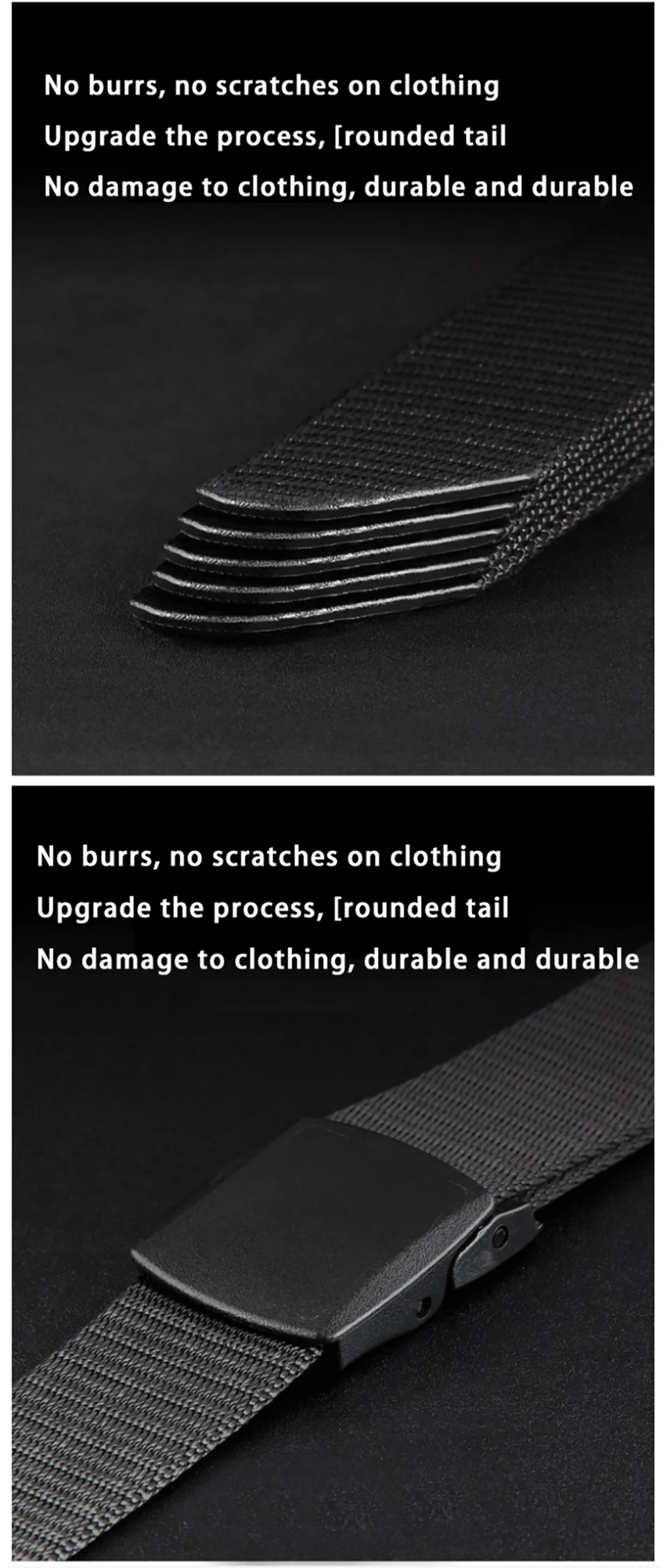 Men's Belt Outdoor Casual Canvas Belt Metal Free Training Nylon Tactical Belt，Versatile For Jeans, Dress，Casual ，For Men Women