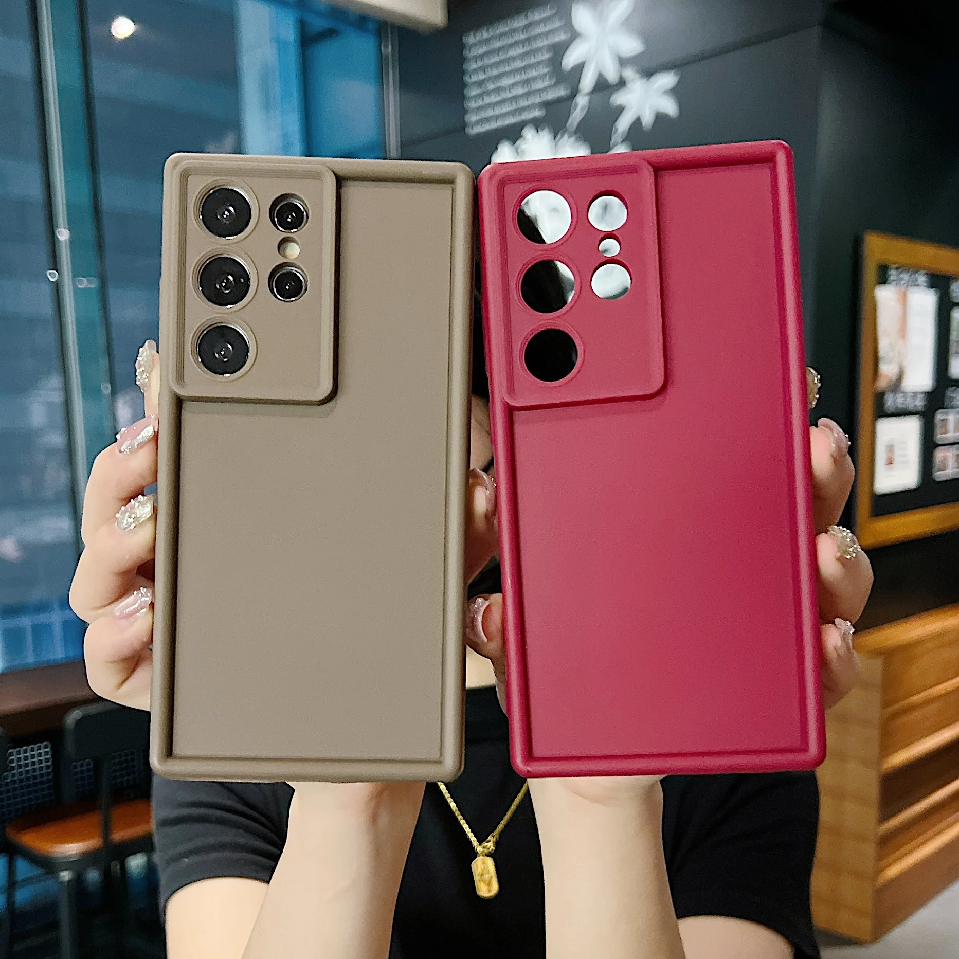 Soft TPU Case For Samsung Galaxy A57 A17 A56 A55 A15 A16 A18 5G S24 S26 S25 Ultra S23 S26 FE Candy Color Silicone Phone Cover