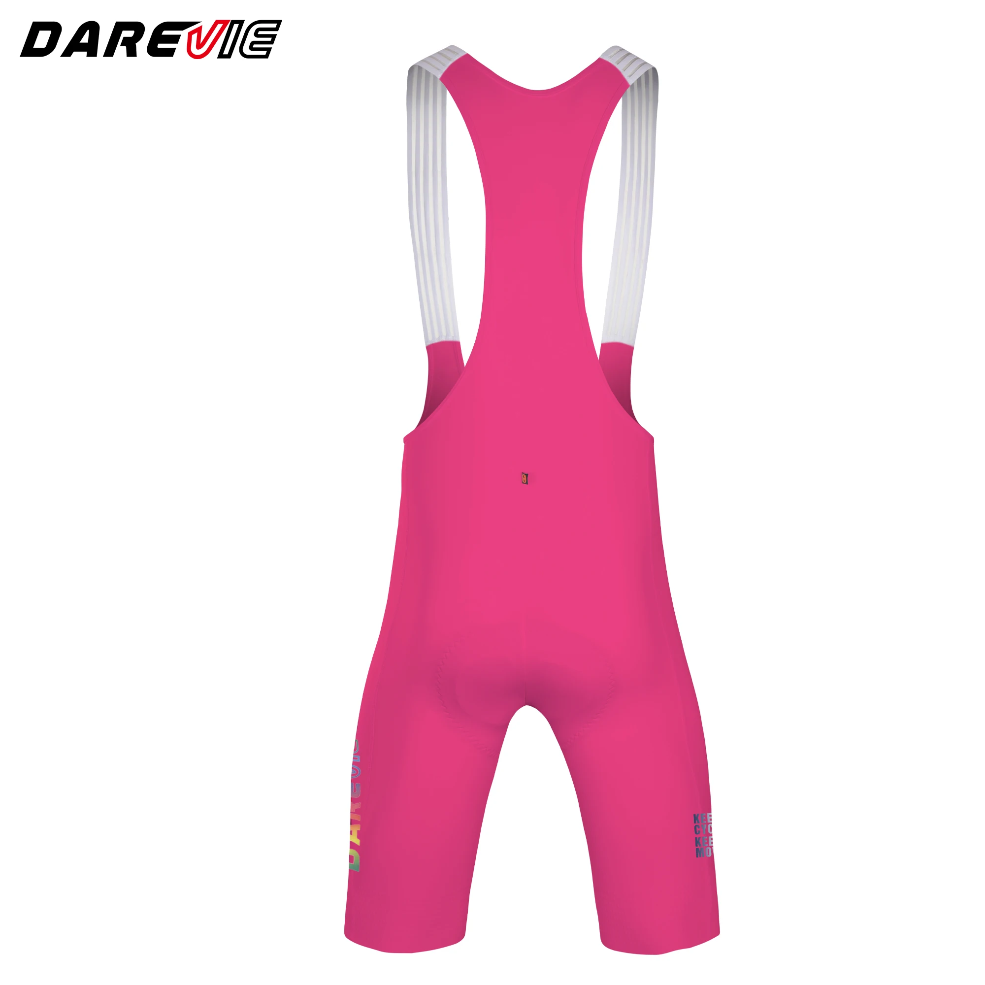 DAREVIE Cycling Bib Shorts Seamless 4.0 Italy ELASTIC-INTERFACE Pad Cycling Shorts Diamond Leg Gripper Men's Bretelelle Shorts