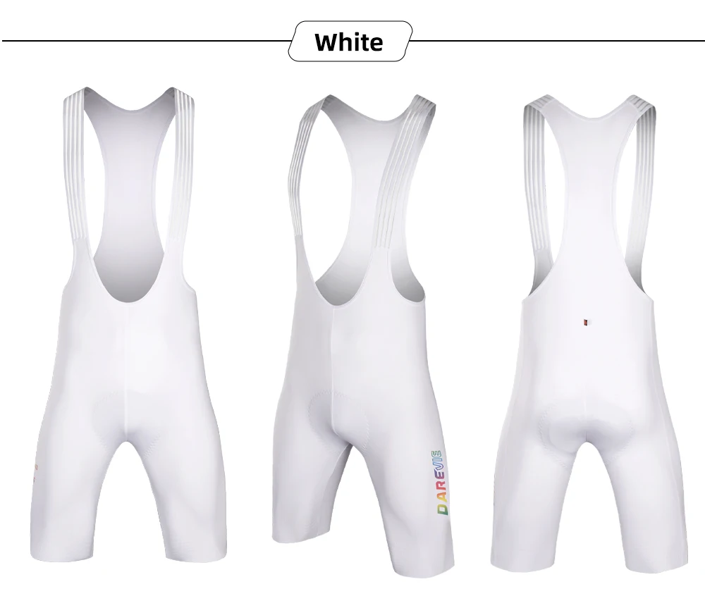 DAREVIE Cycling Bib Shorts Seamless 4.0 Italy ELASTIC-INTERFACE Pad Cycling Shorts Diamond Leg Gripper Men's Bretelelle Shorts