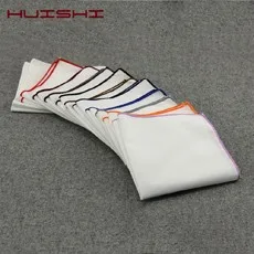Necktie Fashion Brand Handmade Solid Necktie Handkerchief Cufflinks Set For Men Ties Suit Shirts Wedding Accessories Man Gifts