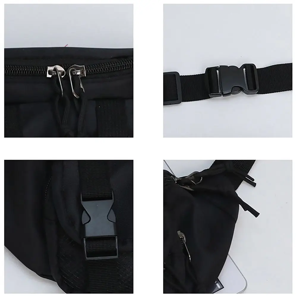 Multi Functional Kids Waistpack Bag Fashion Large Capacity Oxford Crossbody Bag Chest Bag Childre