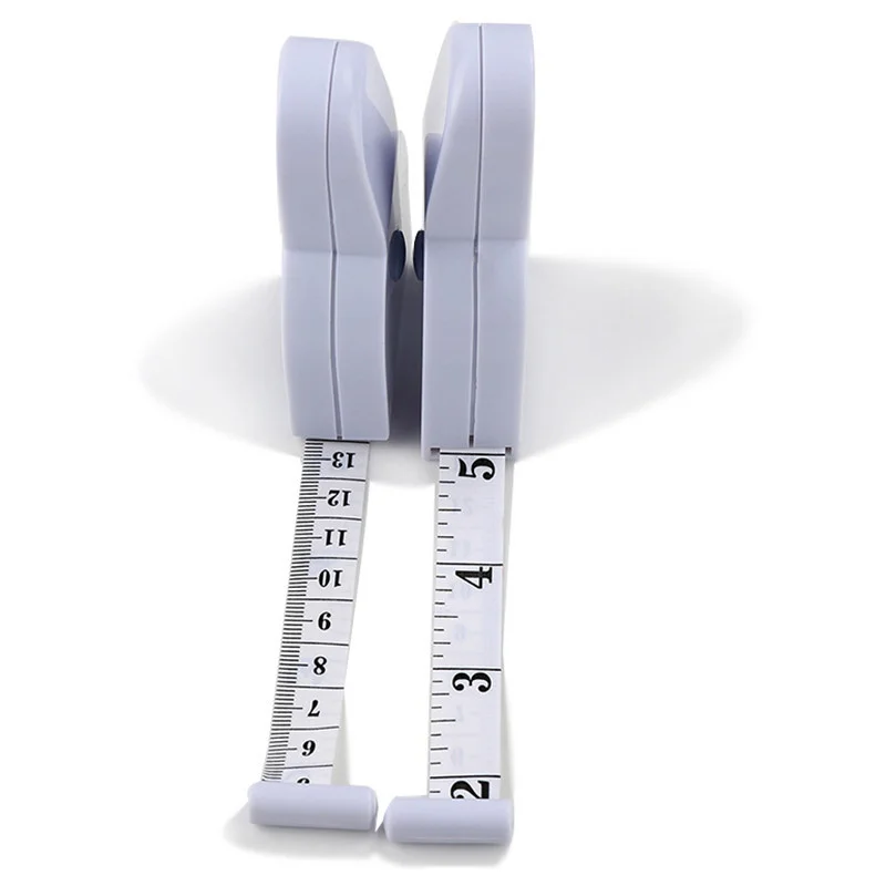 Self-tightening Body Measuring Tape Ruler 150cm/60 Inch Sewing Tailor Dressmaking Measure Ruler Meter Film for Waist Chest Legs