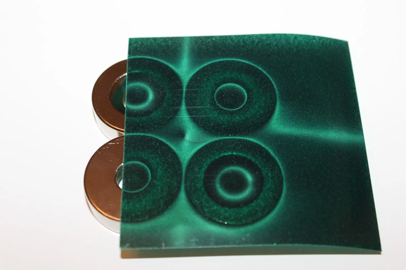Magnetic Field Viewer Viewing Film Membrane Magnet Card Detector Pattern Display L4MF