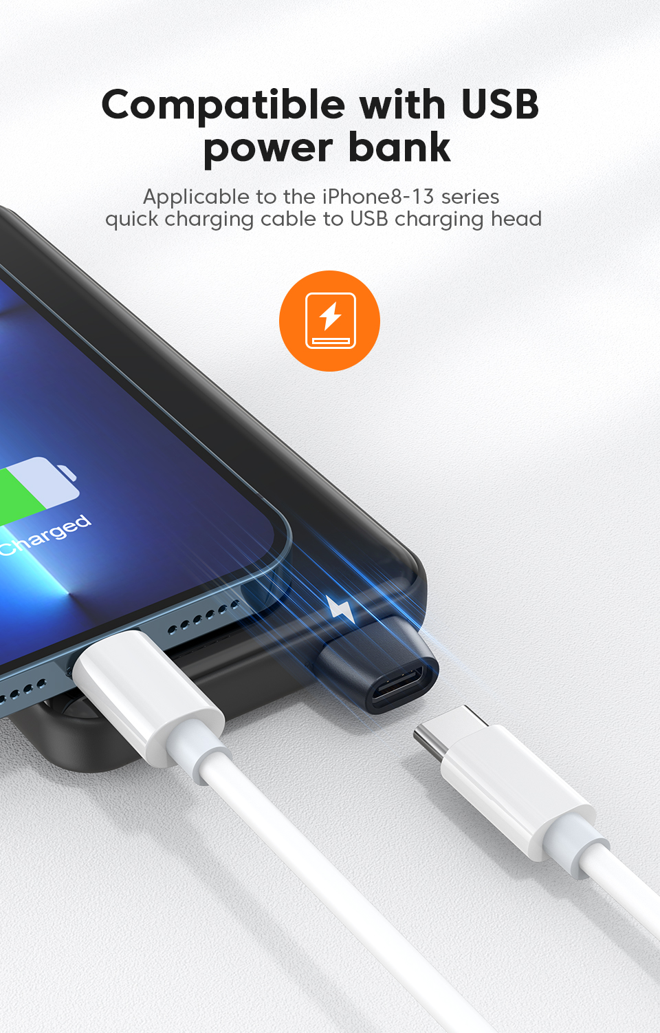 1/3/5pcs USB To Type C OTG Adapter USB C Male To USB Type-c Female Converter For Macbook Xiaomi Samsung S21 USBC OTG Connector