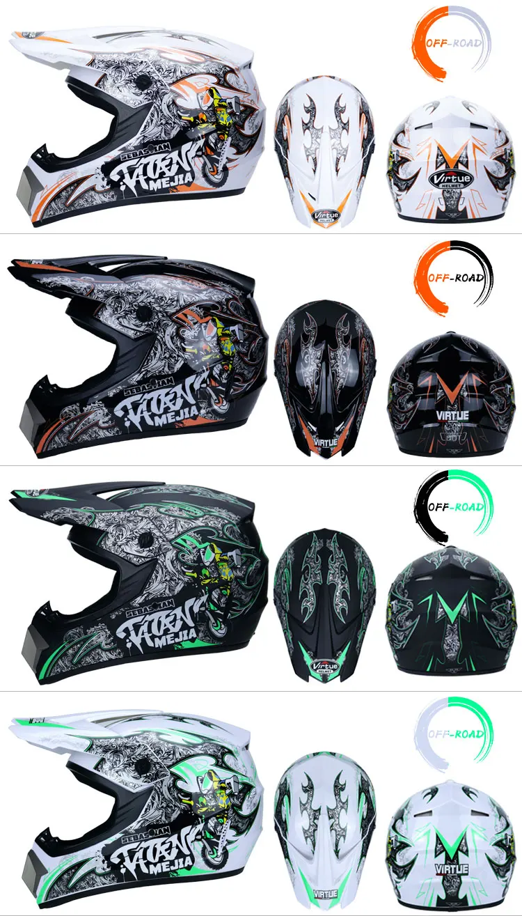 Motorcycle helmet children off-road helmet bike downhill AM DH cross helmet capacete motocross casco