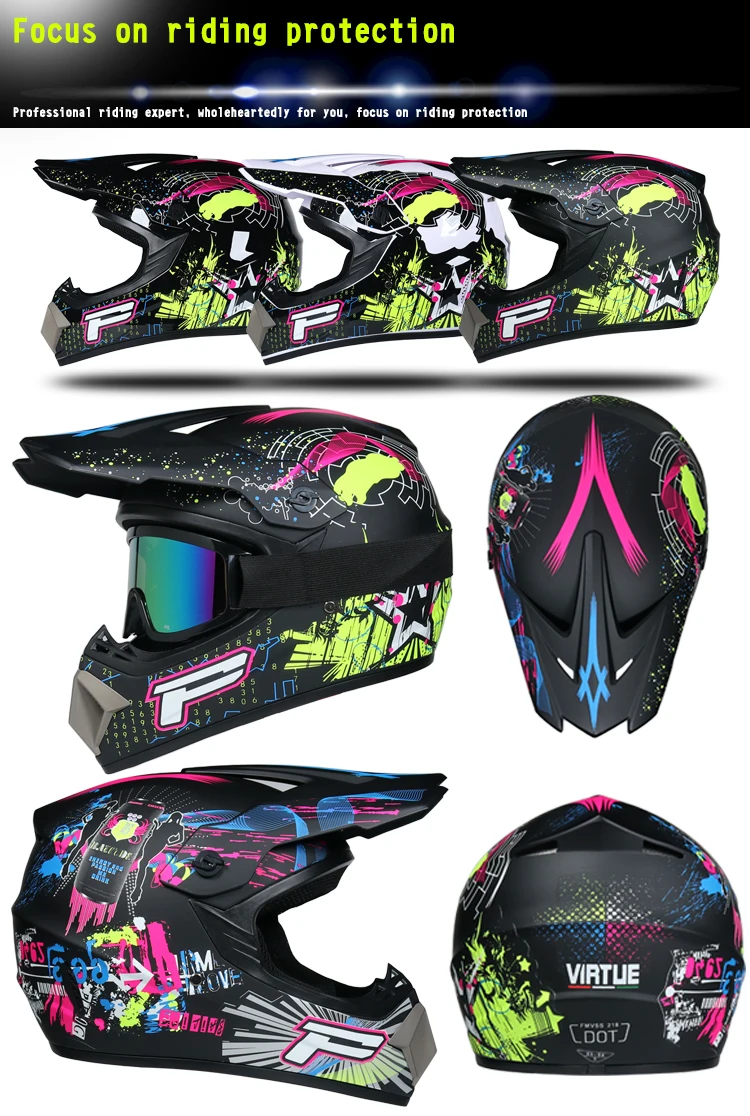 Motorcycle helmet children off-road helmet bike downhill AM DH cross helmet capacete motocross casco