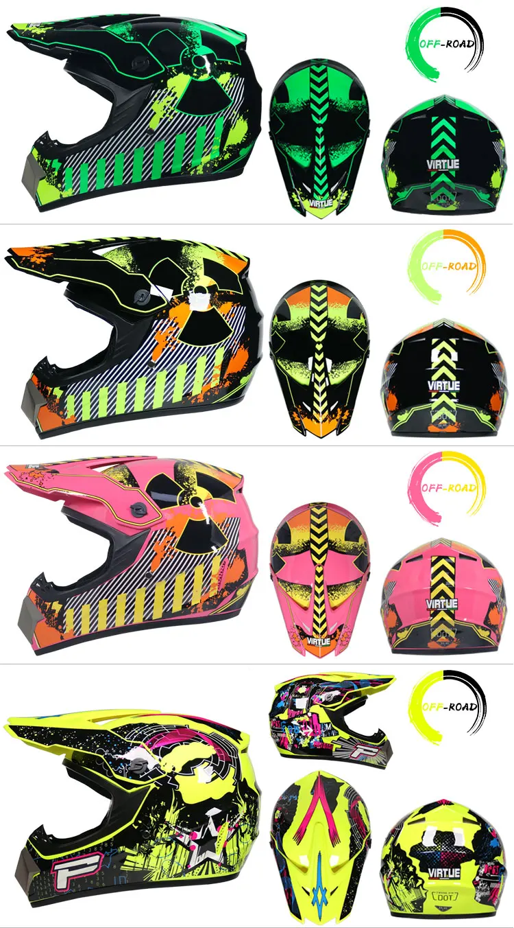 Motorcycle helmet children off-road helmet bike downhill AM DH cross helmet capacete motocross casco