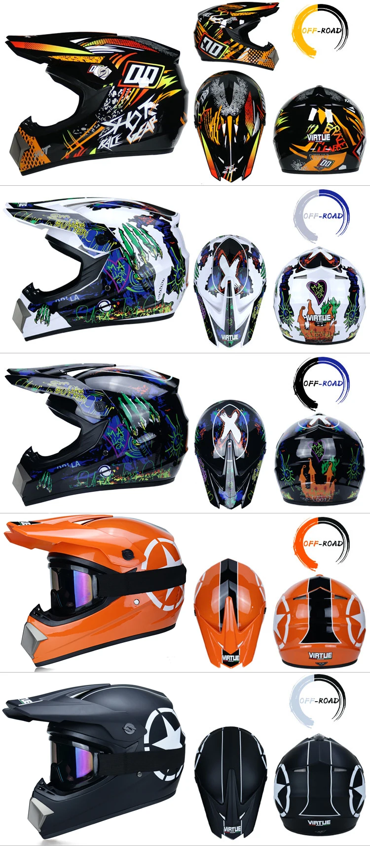 Motorcycle helmet children off-road helmet bike downhill AM DH cross helmet capacete motocross casco