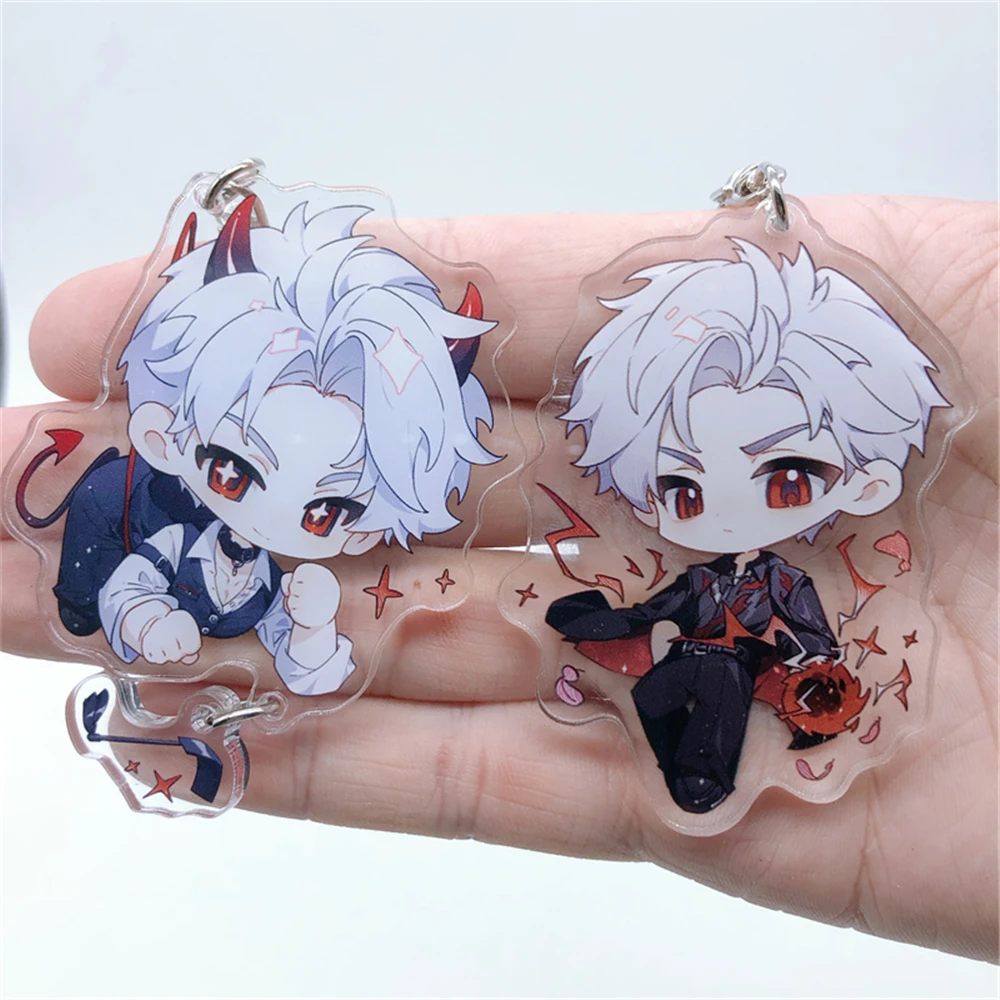 Game Love and deepspace Qinche Sylus Cosplay Costumes Key Chain Keychain Accessories Pendant