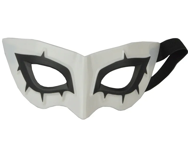 Half Face Mask Male Eye Mask for Persona 5 Hero Arsenal Joker Mask Cosplay Props Halloween Party Accessories Persona 5 Hero