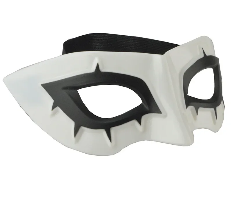 Half Face Mask Male Eye Mask for Persona 5 Hero Arsenal Joker Mask Cosplay Props Halloween Party Accessories Persona 5 Hero