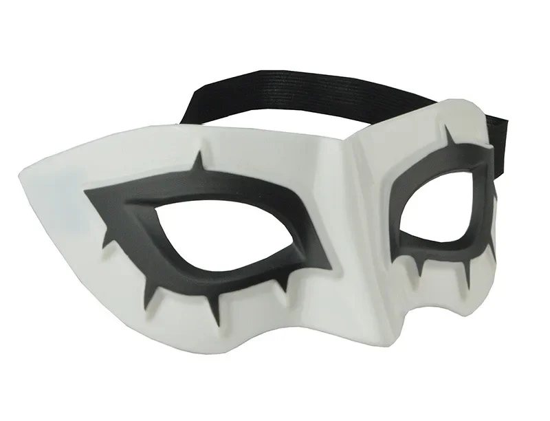 Half Face Mask Male Eye Mask for Persona 5 Hero Arsenal Joker Mask Cosplay Props Halloween Party Accessories Persona 5 Hero