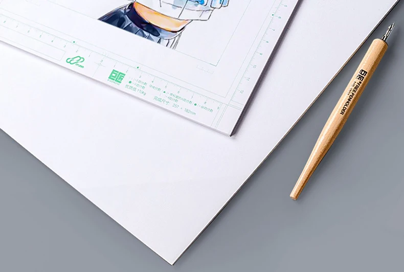 A4/B4 30Sheets Special Comic Paper Art Painting Drawing Paper 110g Sketchbook Student Marker Pen Book School Stationery Supplies