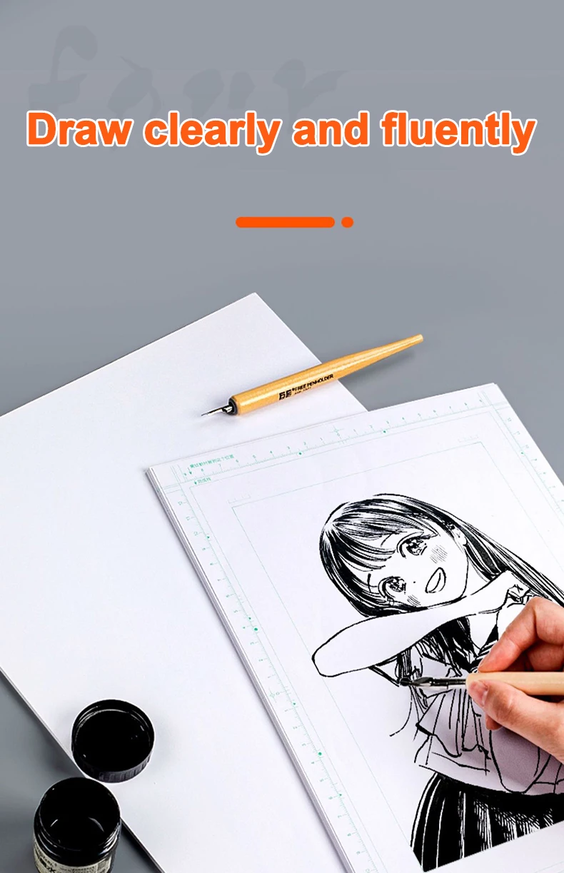 A4/B4 30Sheets Special Comic Paper Art Painting Drawing Paper 110g Sketchbook Student Marker Pen Book School Stationery Supplies