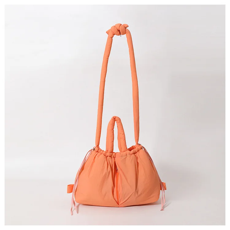 Women's New Bag Down Padded Jacket Bag Fashion Single Shoulder Tote Bag Backpack Crossbody Bag Mochila Femininas Large Tote Bag