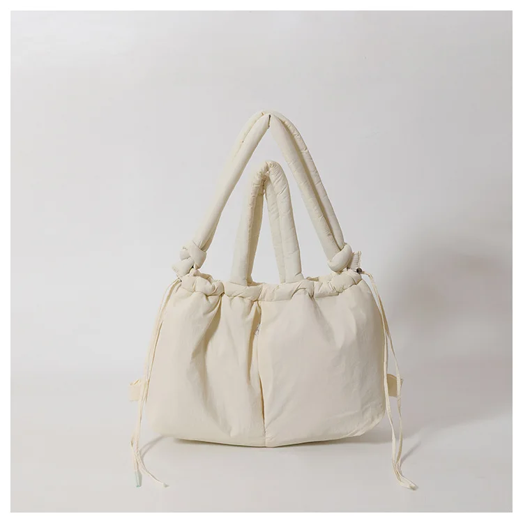 Women's New Bag Down Padded Jacket Bag Fashion Single Shoulder Tote Bag Backpack Crossbody Bag Mochila Femininas Large Tote Bag