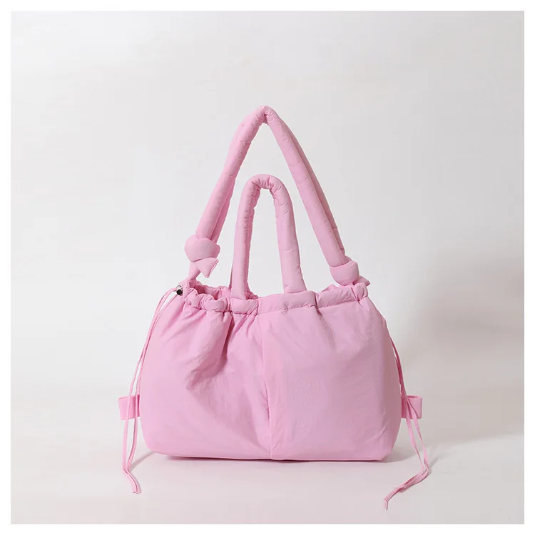 Women's New Bag Down Padded Jacket Bag Fashion Single Shoulder Tote Bag Backpack Crossbody Bag Mochila Femininas Large Tote Bag