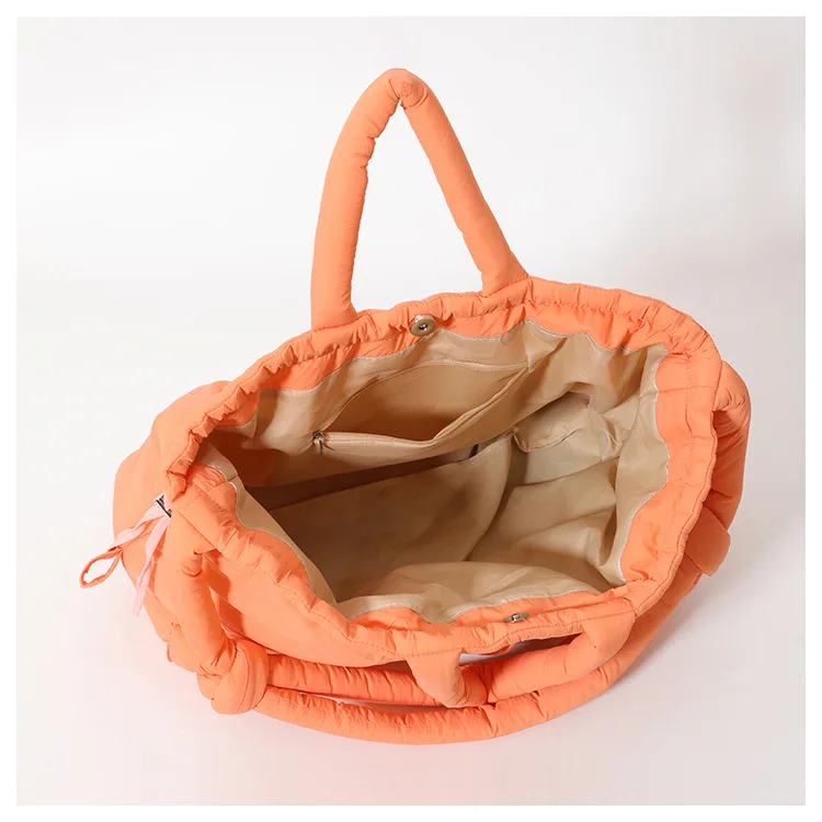 Women's New Bag Down Padded Jacket Bag Fashion Single Shoulder Tote Bag Backpack Crossbody Bag Mochila Femininas Large Tote Bag