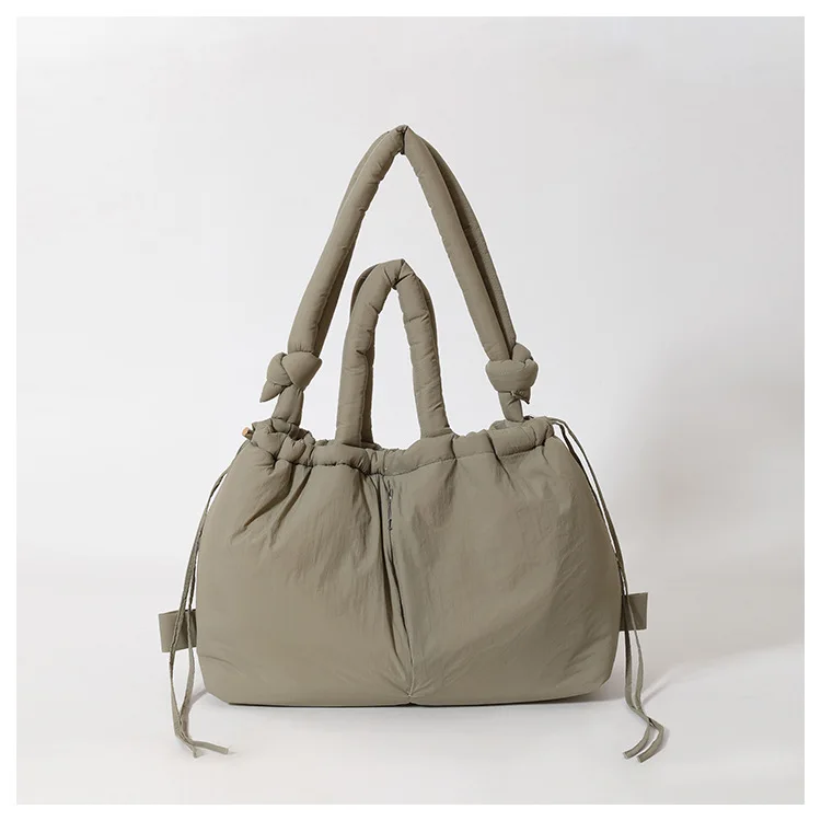 Women's New Bag Down Padded Jacket Bag Fashion Single Shoulder Tote Bag Backpack Crossbody Bag Mochila Femininas Large Tote Bag