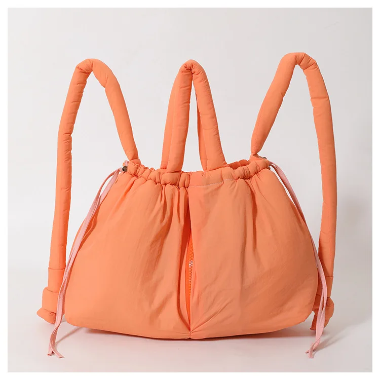 Women's New Bag Down Padded Jacket Bag Fashion Single Shoulder Tote Bag Backpack Crossbody Bag Mochila Femininas Large Tote Bag