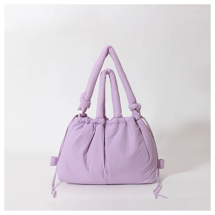 Women's New Bag Down Padded Jacket Bag Fashion Single Shoulder Tote Bag Backpack Crossbody Bag Mochila Femininas Large Tote Bag