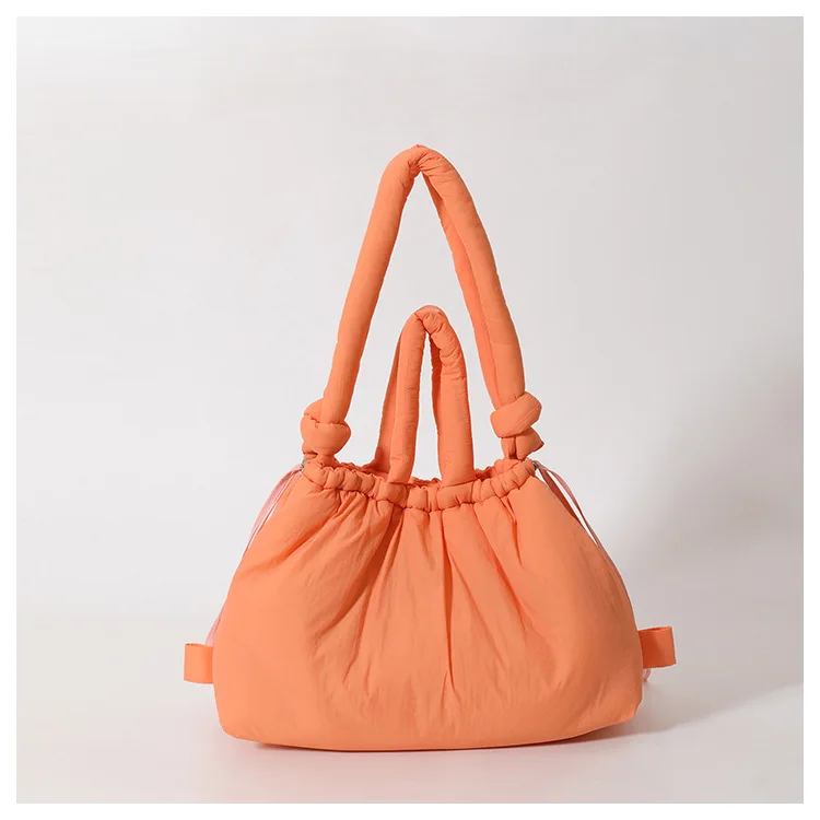 Women's New Bag Down Padded Jacket Bag Fashion Single Shoulder Tote Bag Backpack Crossbody Bag Mochila Femininas Large Tote Bag