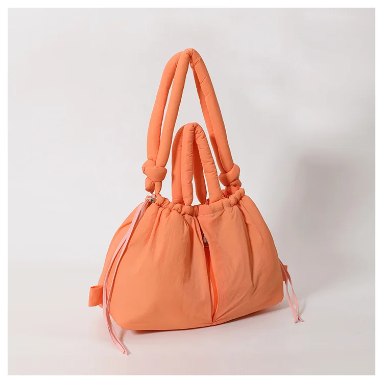 Women's New Bag Down Padded Jacket Bag Fashion Single Shoulder Tote Bag Backpack Crossbody Bag Mochila Femininas Large Tote Bag