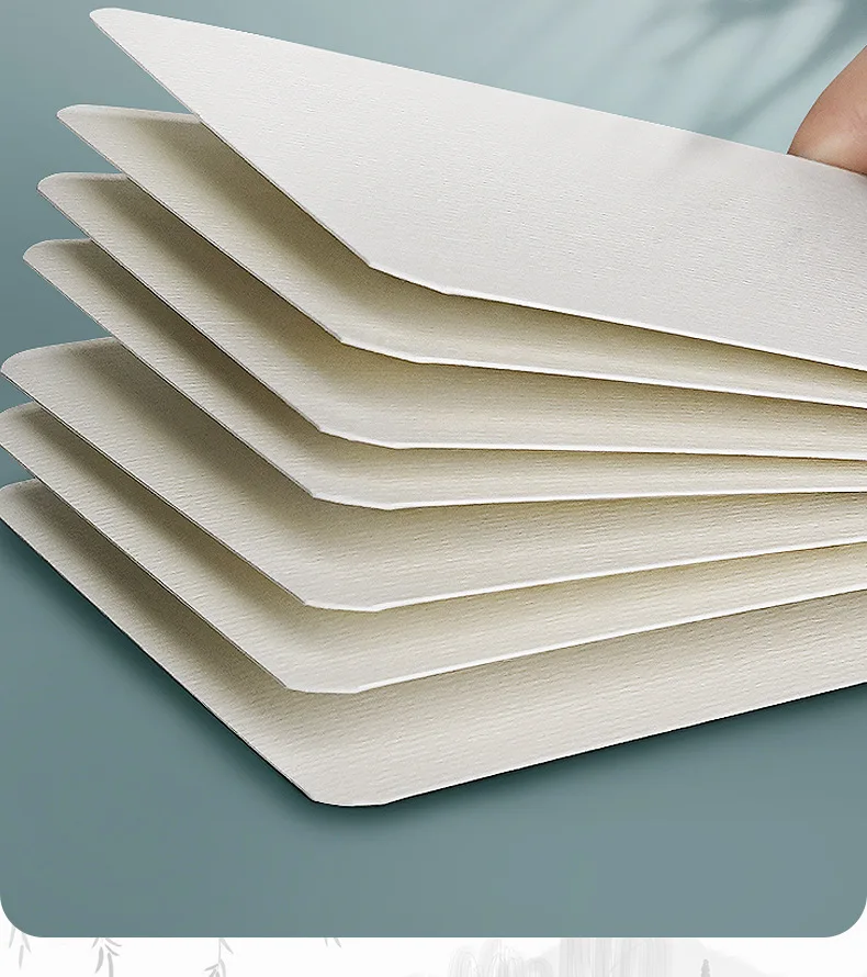 Watercolor Paper Card Postcard Thickened 300g Square Round Rectangular Mini Sketch Paper Card Art Supplies