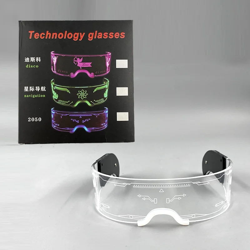 Japan Anime Detective Conan LED Light up Glasses color change funny Luminous crossdresser glasses Cosplay men Novelty Costumes
