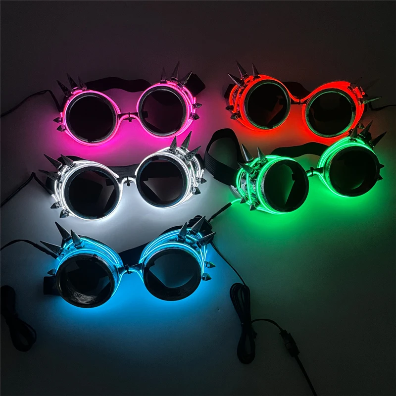 Japan Anime Detective Conan LED Light up Glasses color change funny Luminous crossdresser glasses Cosplay men Novelty Costumes