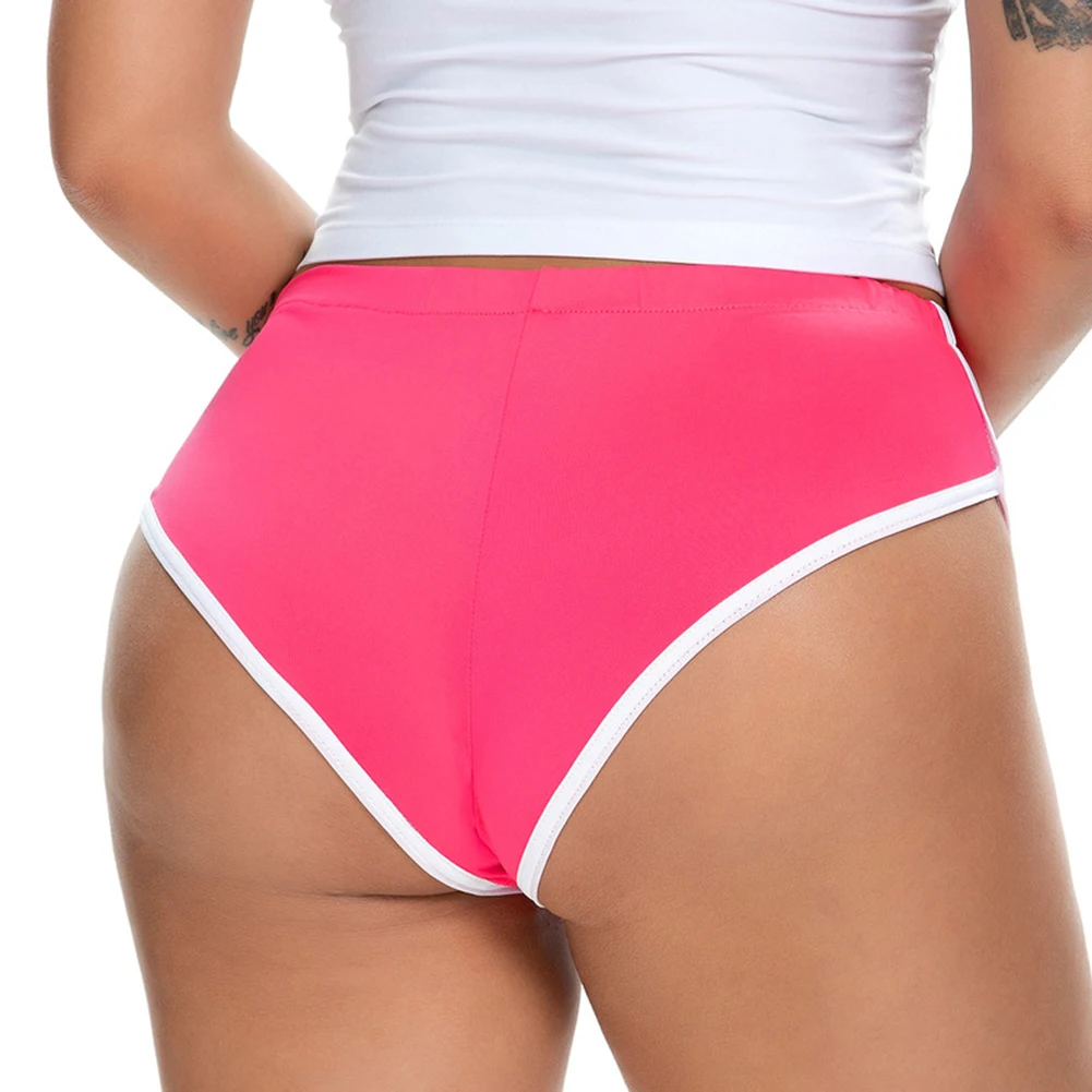 Summer Women's Casual Yoga Shorts Sports Fitness Workout Stretch Short Pants Female Middle Waist Home Shorts