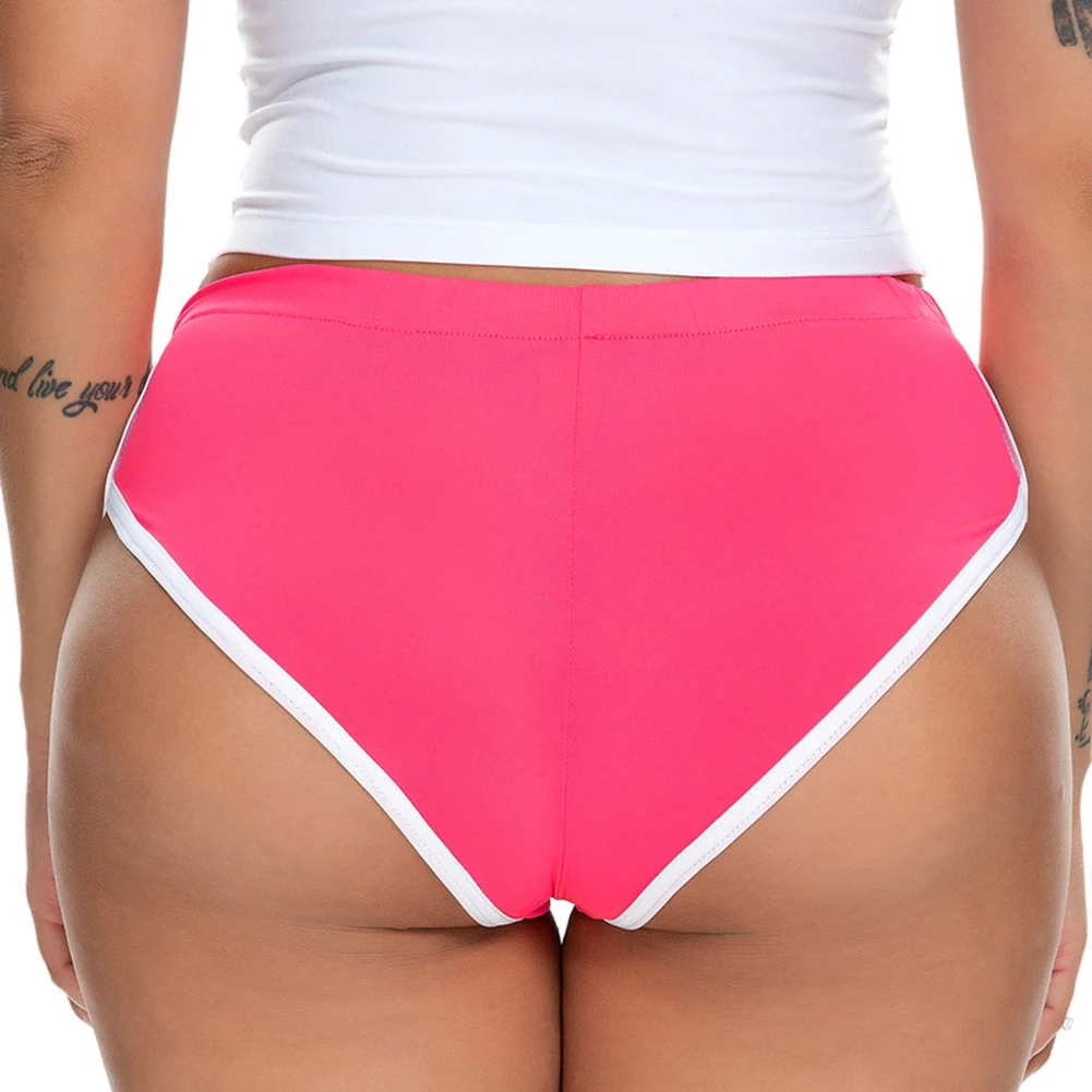 Summer Women's Casual Yoga Shorts Sports Fitness Workout Stretch Short Pants Female Middle Waist Home Shorts