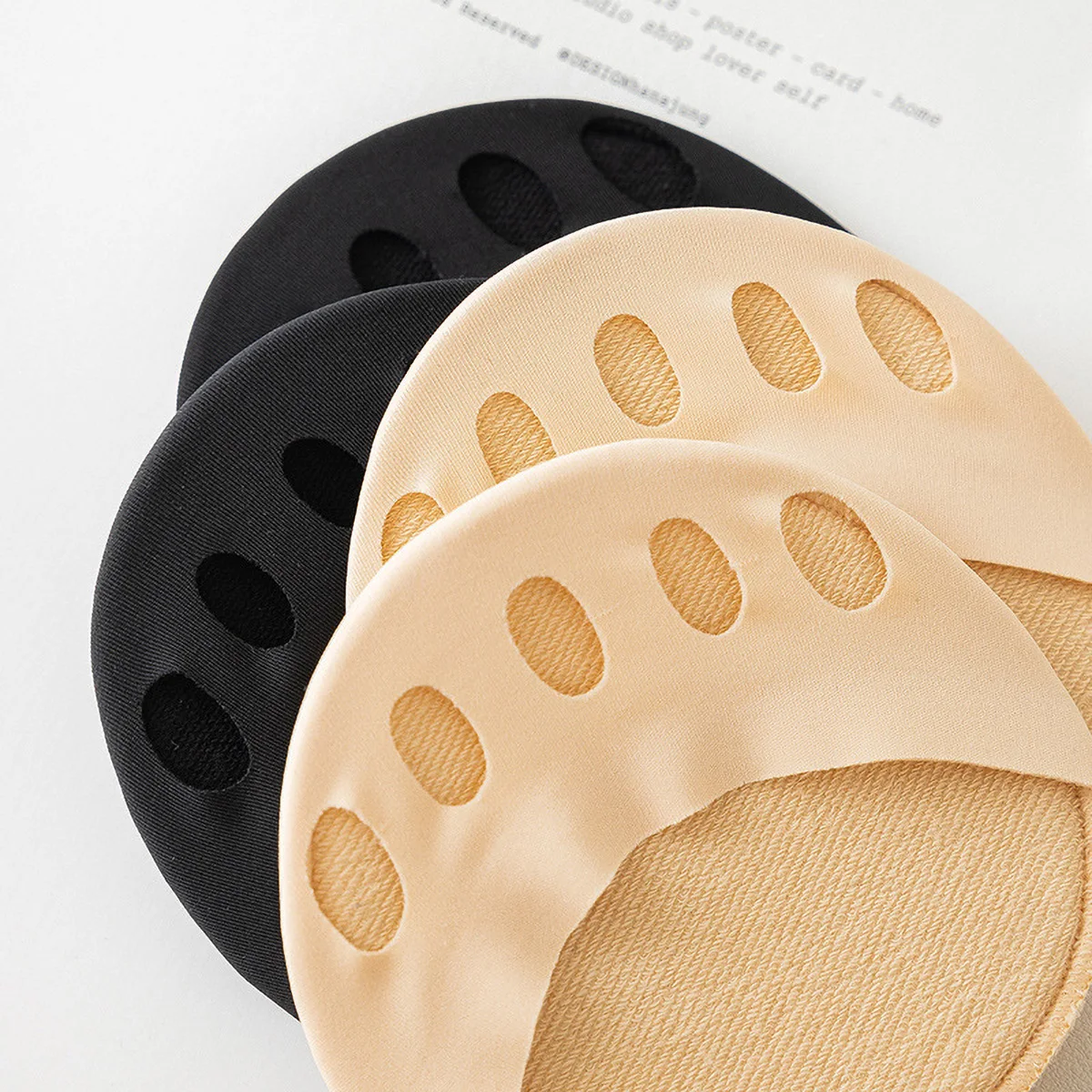 5 Pairs Ball of Foot Cushions Metatarsal Pads for Women Men Soft Forefoot Pads for Ball of Feet Reusable Prevent Pain Discomfort