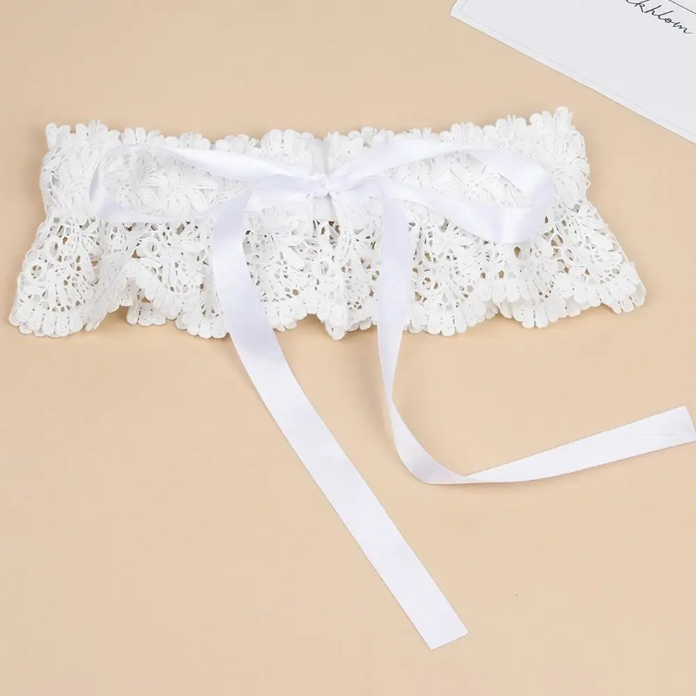 New Lace Tie Corset Wide Slimming Body Belts for Women Elastic High Waist Strap Stretch Shaping Girdle Cummerbands