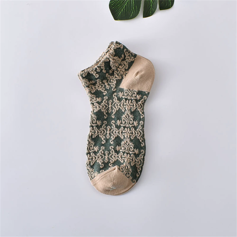 3 Pairs / Lot New Chic Women's Kawaii Cute Summer Fashion Ethnic Lolita Flower Retro Socks Dropship