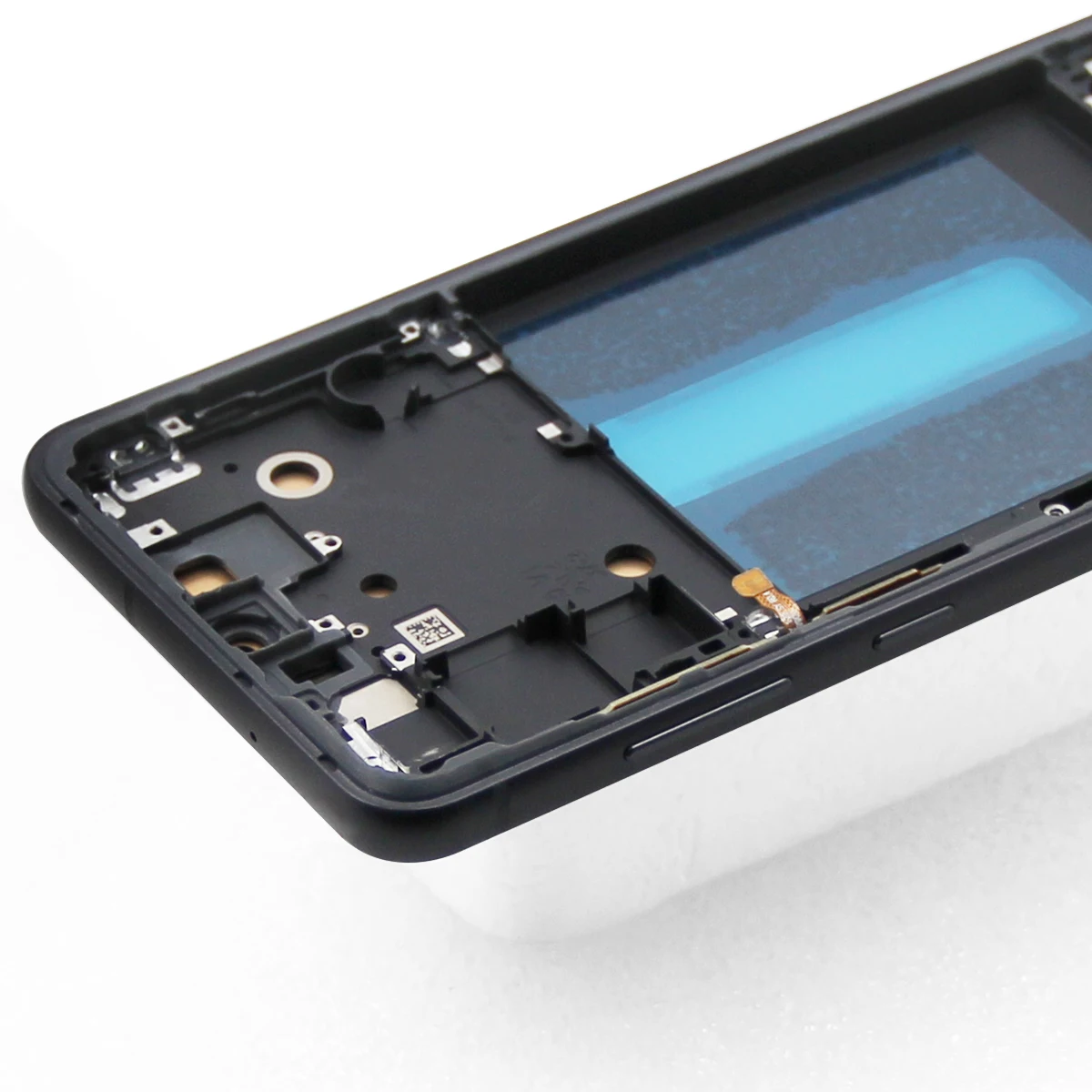 AMOLED S21FE Display+Frame For Samsung S21 FE 5G G990 G990B G990U G990B/DS G990E LCD Display Touch Screen Digitizer Assembly