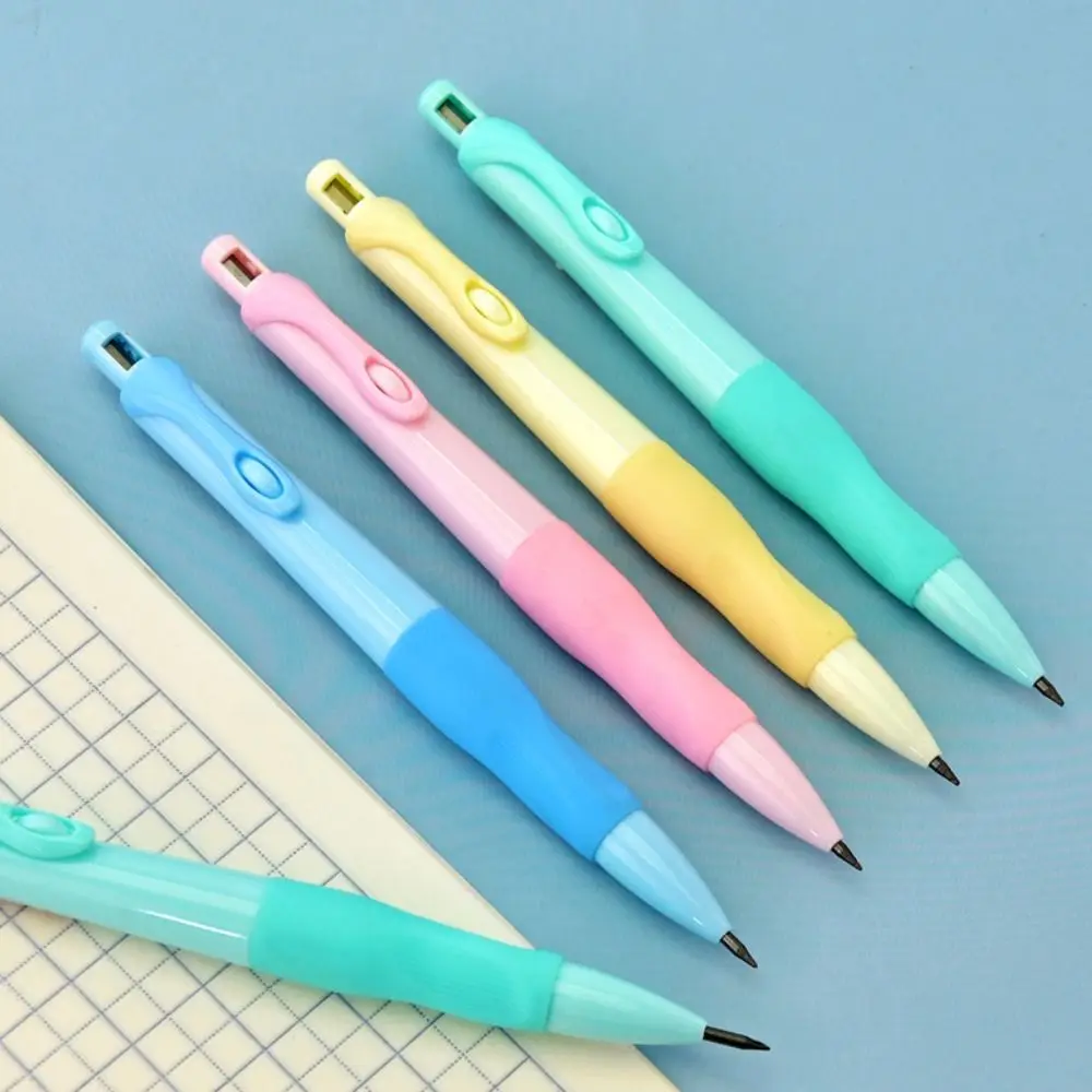 Grip Posture Correction Automatic Pencil 0.5/0.7/0.9/2.0mm Comes With Sharpener Mechanical Pencil 2B Lead Movable Pencil