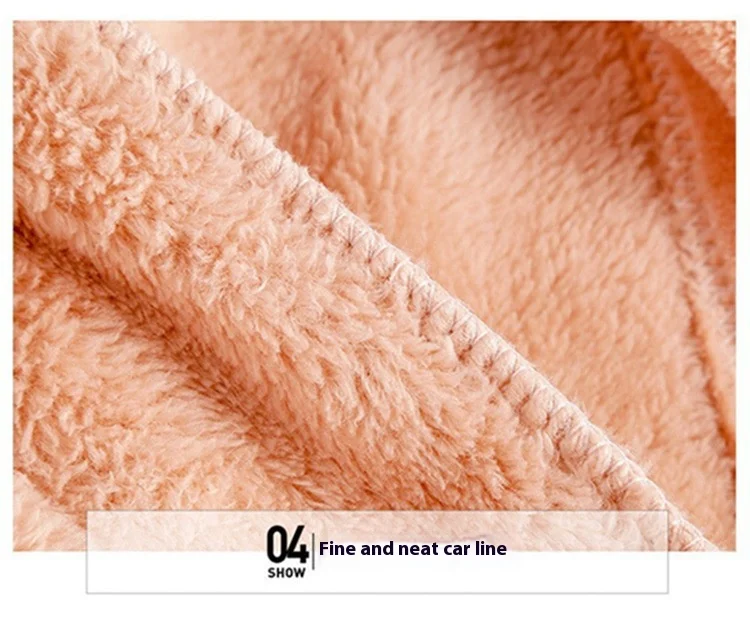 Fall and Winter Men and Women New Double-Sided Velvet Thickened Warm Suit Loose Coral Velvet Home Wear Loose Lazy Sleepwear