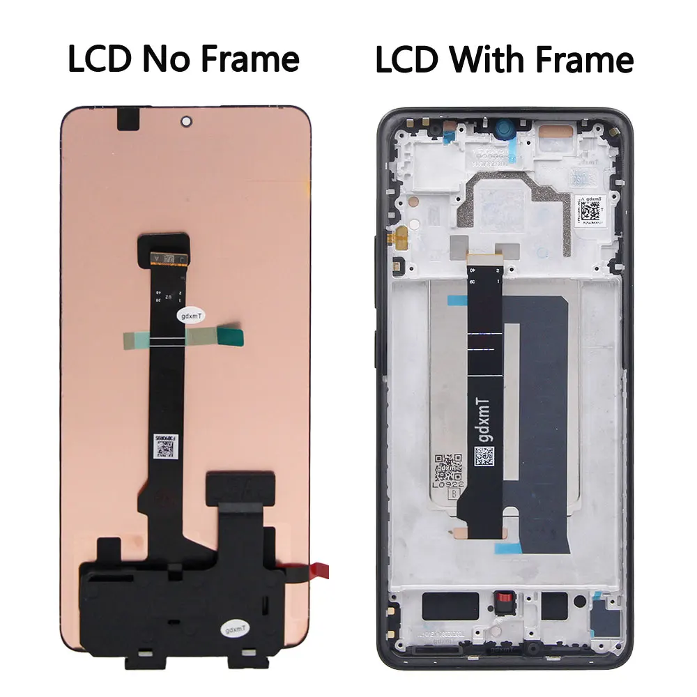 6.67" AMOLED For Xiaomi Poco X6 Pro Lcd Display Touch Screen Digitizer Assembly Replacement For PocoX6 Pro 2311DRK48G Display