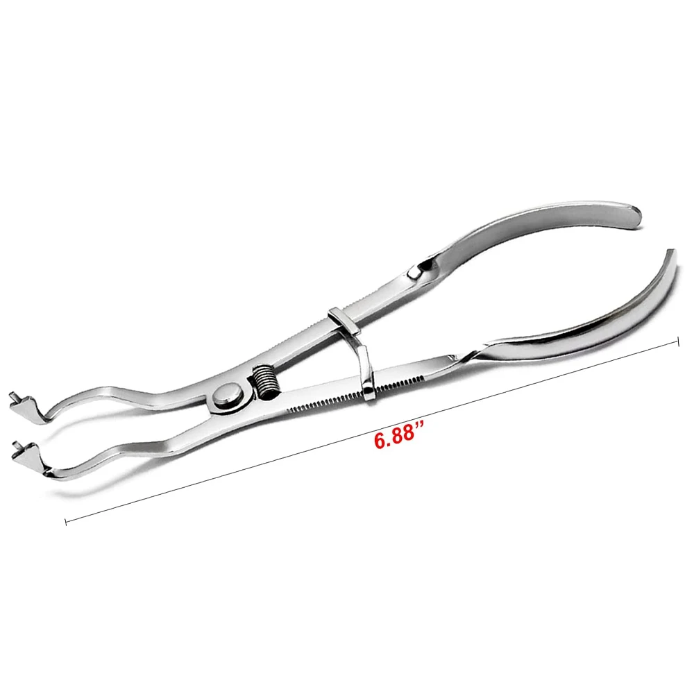 AG 1set Dental Forceps Matrix Band Forming Clip Matrices Pliers Sectional Contoured Stainless Steel Orthodontic Plier Lab