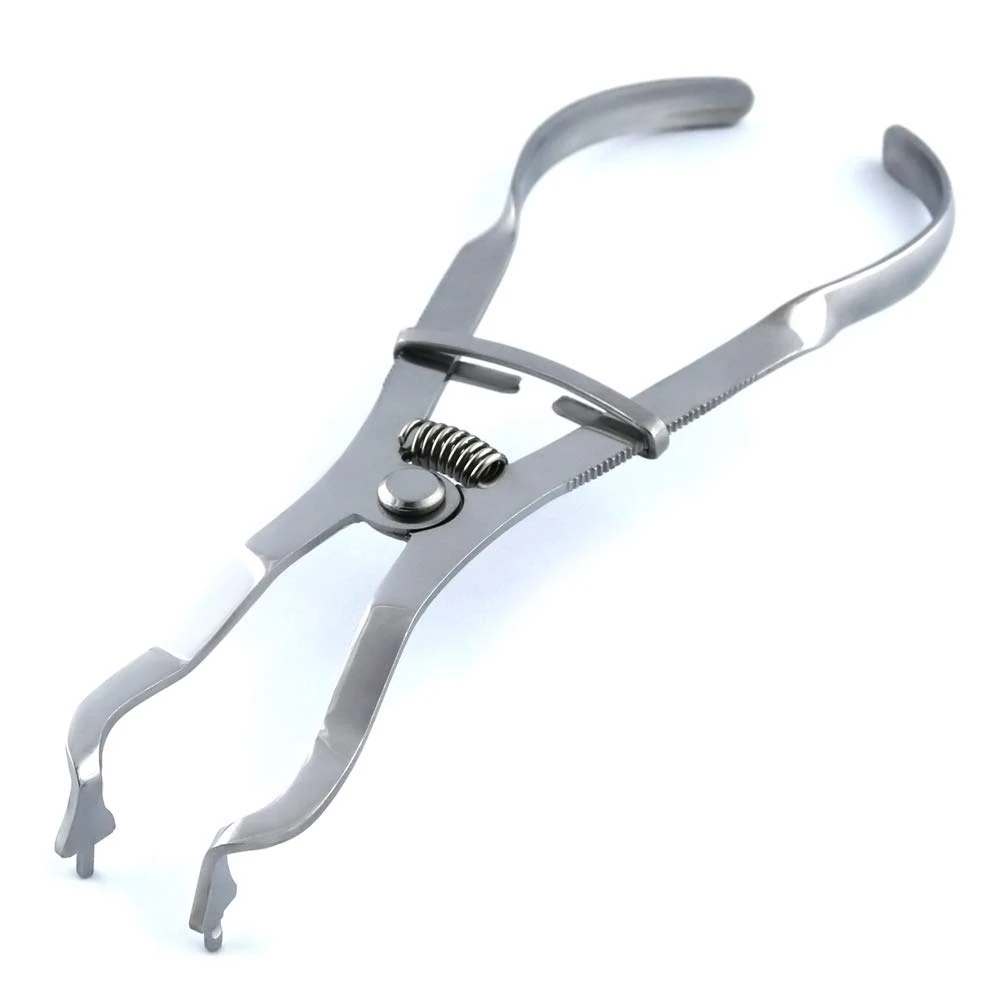AG 1set Dental Forceps Matrix Band Forming Clip Matrices Pliers Sectional Contoured Stainless Steel Orthodontic Plier Lab