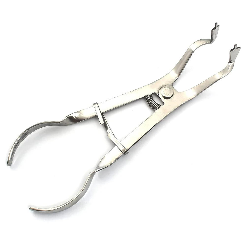 AG 1set Dental Forceps Matrix Band Forming Clip Matrices Pliers Sectional Contoured Stainless Steel Orthodontic Plier Lab