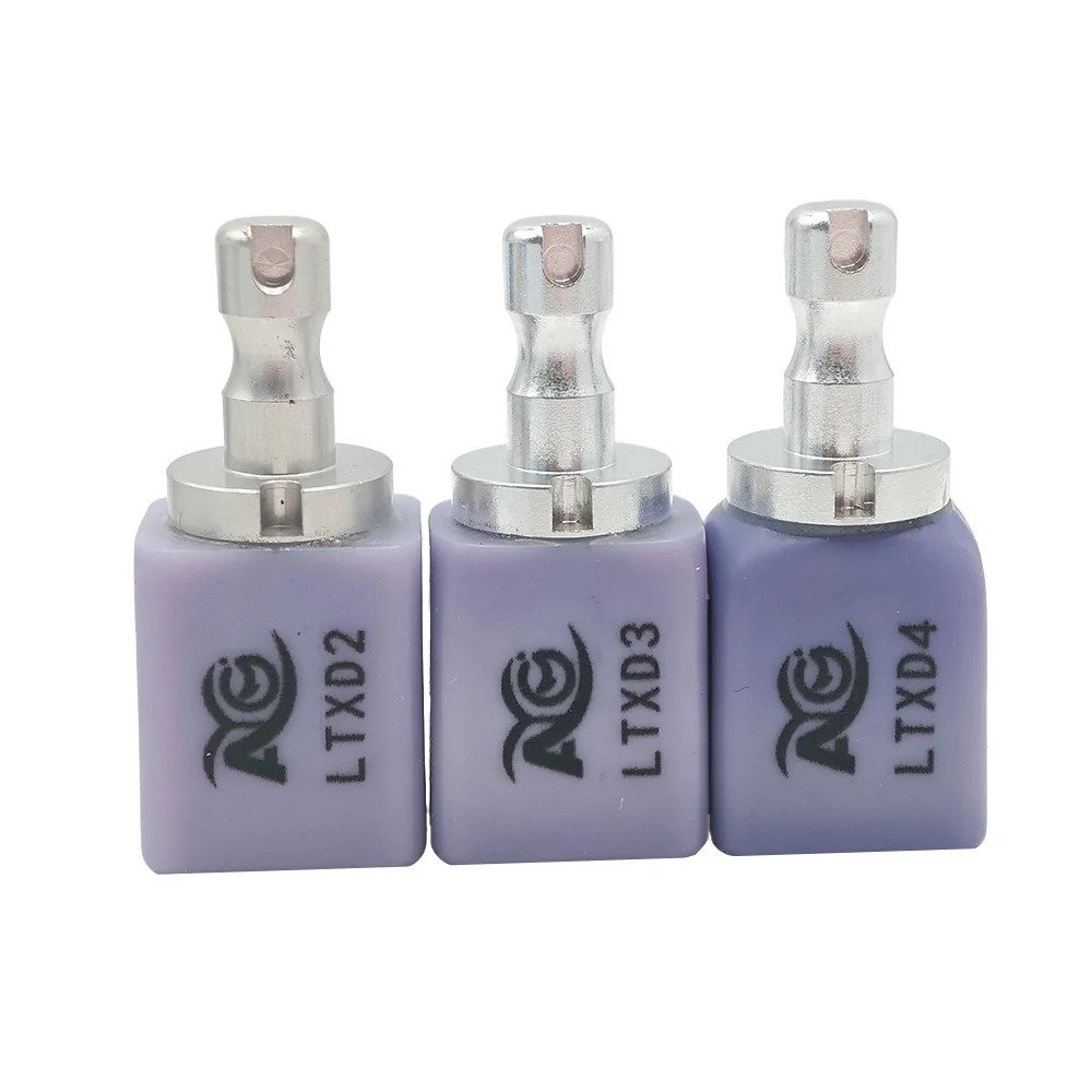 AG Lithium Disilicate C14 Dental Glass Ceramic Blocks LT/HT for CAD/CAM Sirona System Veneer Dentistry Materials Milling System