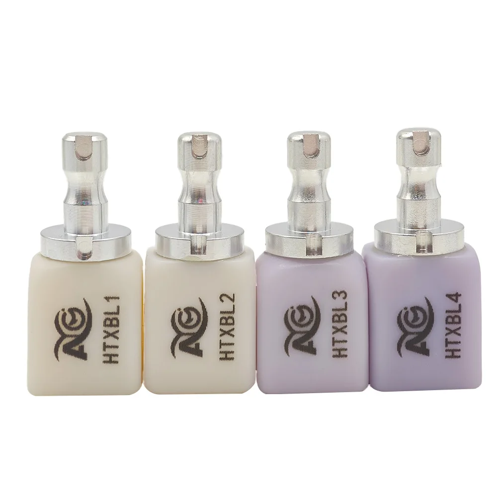 AG Lithium Disilicate C14 Dental Glass Ceramic Blocks LT/HT for CAD/CAM Sirona System Veneer Dentistry Materials Milling System